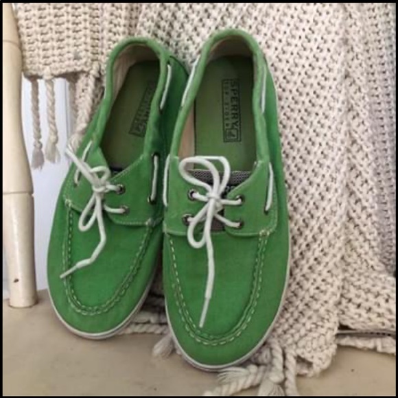 green sperrys